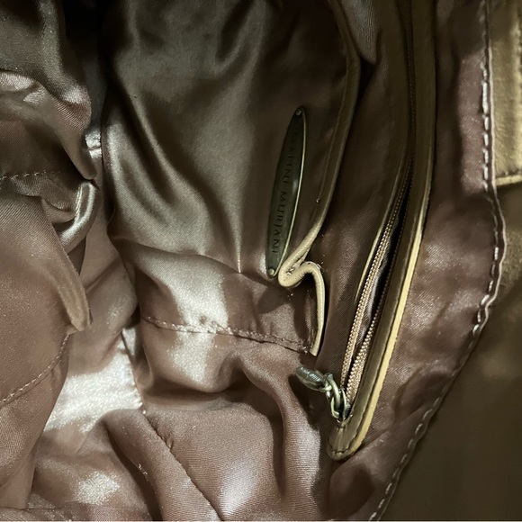 Exotic Malini Murjani python and soft leather beige bag. - Picture 4 of 4